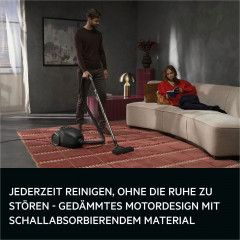 AEG VX83-2EBR Bodenstaubsauger, maximale Leistung: 750 Watt