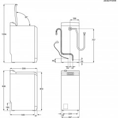 AEG LTR6A41460 Serie 6000 mit ProSense-Technologie Waschmaschine (6 kg, 1351 U/Min., A)