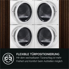 AEG TR7T65685 Wärmepumpentrockner 7000 (8,0 kg, Weiß)