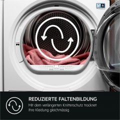 AEG TR7T50585 Wäschetrockner 7000 (8 kg, Weiß)