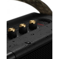 MARSHALL KILBURN II BLACK & BRASS EU Lautsprecher, Black & Brass, Wasserfest