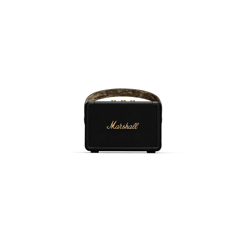 MARSHALL KILBURN II BLACK & BRASS EU Lautsprecher, Black & Brass, Wasserfest