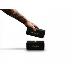 MARSHALL 251466 EMBERTON II BLACK & BRASS Lautsprecher, Black and Brass, Wasserfest