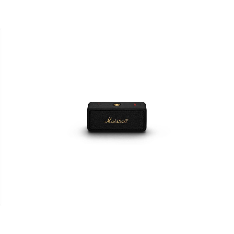 MARSHALL 251466 EMBERTON II BLACK & BRASS Lautsprecher, Black and Brass, Wasserfest