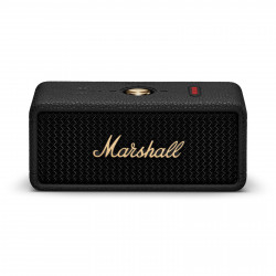 MARSHALL Emberton III Bluetooth Lautsprecher, Black and Brass, Wasserfest MARSHALL Emberton III Bluetooth Lautsprecher, Black and Brass, Wasserfest