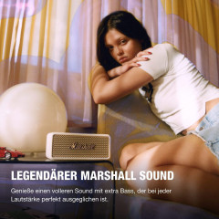 MARSHALL Emberton III Bluetooth Lautsprecher, Cream, Wasserfest