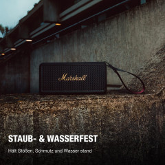 MARSHALL MIDDLETON II Bluetooth Lautsprecher, Black & Brass