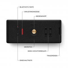 MARSHALL MIDDLETON II Bluetooth Lautsprecher, Black & Brass