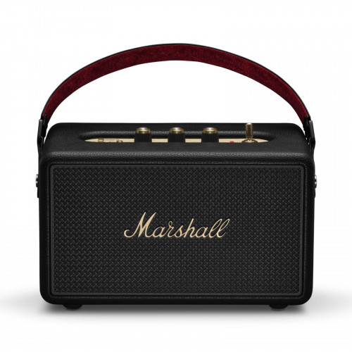 MARSHALL Kilburn III Bluetooth Lautsprecher, Black & Brass, Wasserfest