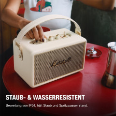 MARSHALL Kilburn III Bluetooth Lautsprecher, Cream, Wasserfest