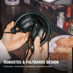 MARSHALL Milton A.N.C., On-ear Kopfhörer Bluetooth Black