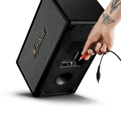 MARSHALL Stanmore IV Bluetooth-Home-Lautsprecher, Black & Brass