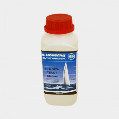 Paket für Teak mit verlorenem Glanz Höveling Golden Teak (Teakreiniger + Teakholz-Entgrauer + Teakversiegelung)