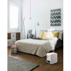 BONECO 44901 S250 WEISS Luftbefeuchter Weiß/Schwarz (285 Watt, Raumgröße: 50 m²)