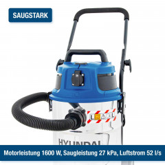 HYUNDAI VCWD1630E Nass- / Trockensauger, Blau