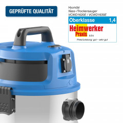 HYUNDAI VCWD1630E Nass- / Trockensauger, Blau