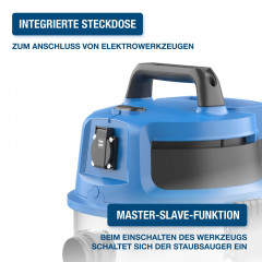 HYUNDAI VCWD1630E Nass- / Trockensauger, Blau