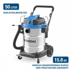 HYUNDAI VCWD1650E Nass- / Trockensauger, Blau