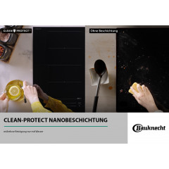 BAUKNECHT Induktions-Kochfeld »BS 3560B CPNE« Induktionskochfeld mit flexibler Kochzone und Schnellaufheizung