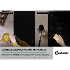 BAUKNECHT Induktions-Kochfeld »BS 3560B CPNE« Induktionskochfeld mit flexibler Kochzone und Schnellaufheizung