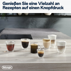 De'Longhi Kaffeevollautomat »Magnifica Evo Next ECAM310.60.GB, Barista-Genuss per Touch, grau« MyLatteFunktion, 3 Benutzerprofile, LatteCrema Milchsystem, 10 Rezepte