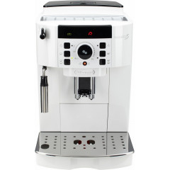 De'Longhi Kaffeevollautomat »Magnifica S ECAM21.118.W - Milchaufschäumdüse für Cappuccino, Weiß« Einfache Bedienung, automatische Reinigung, Kegelmahlwerk (13-stufig)