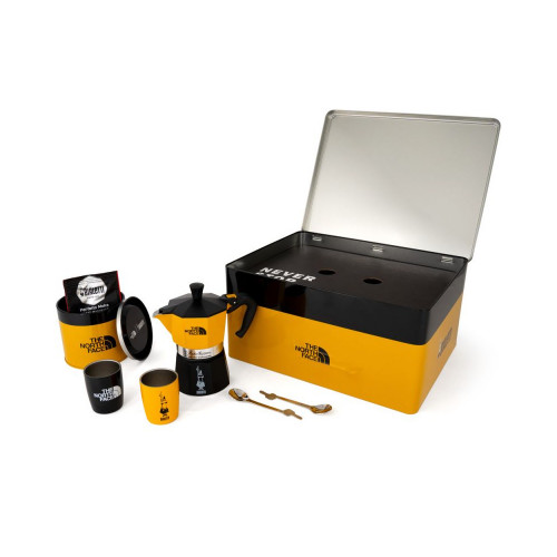Bialetti North Face Espressokocher-Set 3-Tassen 7-teilig
