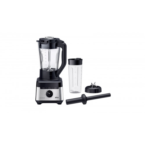 Braun Standmixer »PowerBlend 7 JB 7551 BK - 1400W, Hochleistungsmixer, 9 Programme, 2 L« 1400 W 30.000 U/min, 10 Geschwindigkeiten, Metallkupplung, spülmaschinenfest