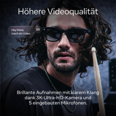 META Ray-Ban | Meta Skyler (Gen 2) – Mystic Violet glänzend, Gläser: Transitions® Amethyst AI Glasses
