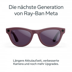 META Ray-Ban | Meta Skyler (Gen 2) – Mystic Violet glänzend, Gläser: Transitions® Amethyst AI Glasses