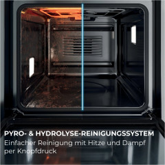 HAIER H6 ID23B3YTB, Einbau-Backofen (Einbaugerät, 78 l, 595 mm breit), ID Series 2