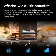 HAIER HD80-E929E-DE Wärmepumpentrockner Series 929 (8 kg, Weiß)