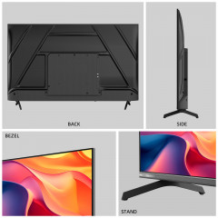 CHIQ U55QST QLED TV (Flat, 55 Zoll / 140 cm, UHD 4K, SMART TV)