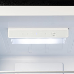 CHIQ FBM228NE4DE No Frost mit Wasserspender Kühlgefrierkombination (E, 221 kWh, 170 cm hoch, Dunkel Edelstahl)