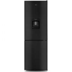 CHIQ FBM228NE4DE No Frost mit Wasserspender Kühlgefrierkombination (E, 221 kWh, 170 cm hoch, Dunkel Edelstahl)
