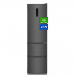 CHIQ CID282NEIBE No Frost Italienische Kühl-Gefrier-Kombination (E, 233 kWh, 1920 mm hoch, Schwarz) CHIQ CID282NEIBE No Frost Italienische Kühl-Gefrier-Kombination (E, 233 kWh, 1920 mm hoch, Schwarz)