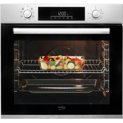 BEKO Backofen-Set »BBSM12320X« mit Teleskopauszug nachrüstbar Hydrolyse Set, Gleichmäßige Heißluft für perfekte Ergebnisse dank Aeroperfect