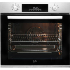 BEKO Backofen-Set »BBSM12320X« mit Teleskopauszug nachrüstbar Hydrolyse Set, Gleichmäßige Heißluft für perfekte Ergebnisse dank Aeroperfect