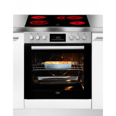BEKO Elektro-Herd-Set »BBUC1132T0X« Hydrolyse Klassisches Herd-Set mit komfortabler Backofenfunktion