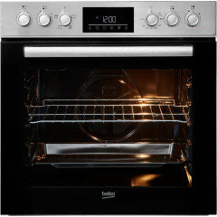 BEKO Elektro-Herd-Set »BBUC1132T0X« Hydrolyse Klassisches Herd-Set mit komfortabler Backofenfunktion