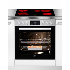 BEKO Elektro-Herd-Set »BBUC1132T0X« Hydrolyse Klassisches Herd-Set mit komfortabler Backofenfunktion