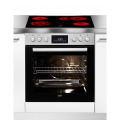 BEKO Elektro-Herd-Set »BBUC1132T0X« Hydrolyse Klassisches Herd-Set mit komfortabler Backofenfunktion