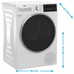 BEKO B5T62243W Wärmepumpentrockner (8 kg, C)