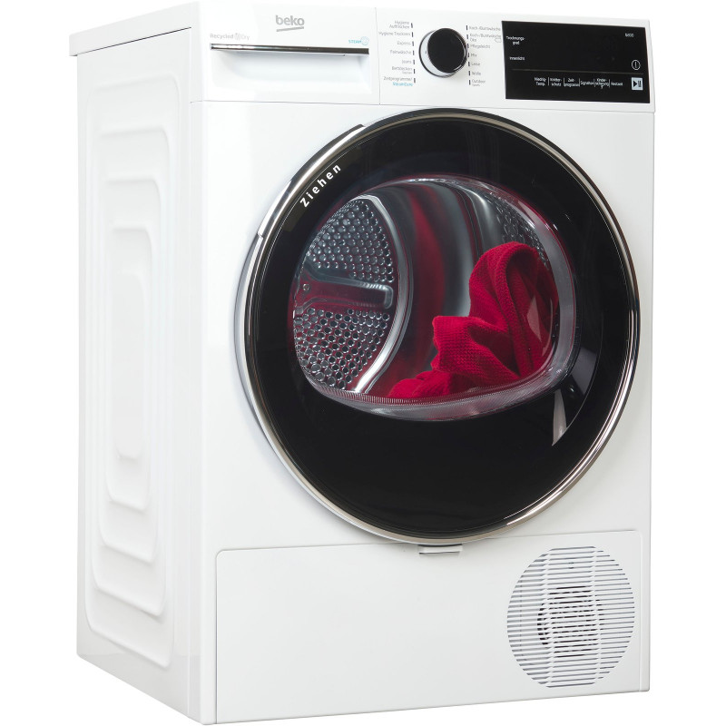 BEKO Wärmepumpentrockner »B3T42240S« Leiser Betrieb dank niedriger Luftschallemission von 63 dB