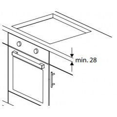 BEKO BBUM13329XS, Einbauherdset (Glaskeramikkochfeld, A, 72 l)