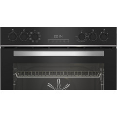 BEKO BBUM13329XS, Einbauherdset (Glaskeramikkochfeld, A, 72 l)