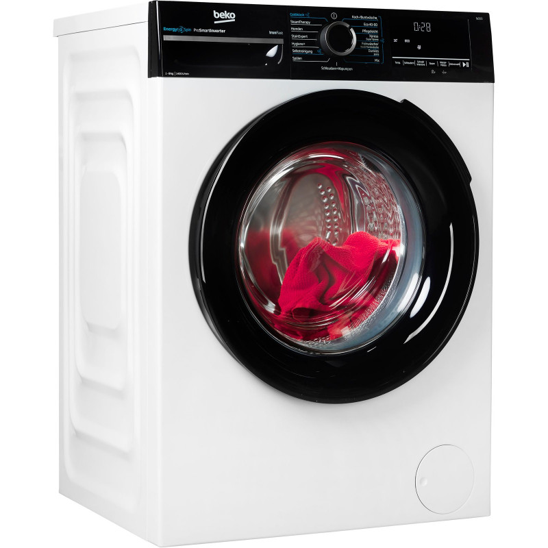 BEKO Waschmaschine »BM3WFU4841W« 8 kg 1400 U/min Waschen mit EnergySpin: Bis zu 35 % Energie sparen – nicht nur in Eco