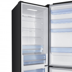 BEKO B5RCNO377X Kühlgefrierkombination (C, 377 l, 2005 mm hoch, Inox (Edelstahl-Optik))