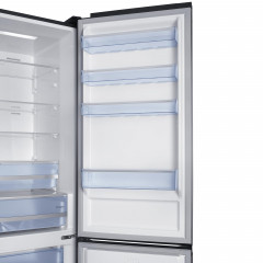BEKO B5RCNO377X Kühlgefrierkombination (C, 377 l, 2005 mm hoch, Inox (Edelstahl-Optik))