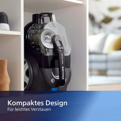PHILIPS FC9741/09 PowerPro Expert Serie 7000 beutellos, Staubsauger, maximale Leistung: 900 Watt